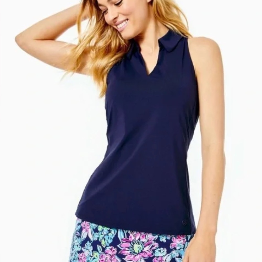 Lilly Pulitzer Lakelyn Bra Polo UPF 50+